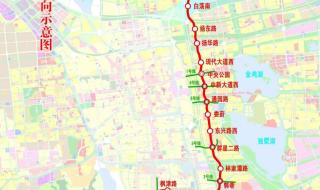 苏州11号线地铁站点线路图